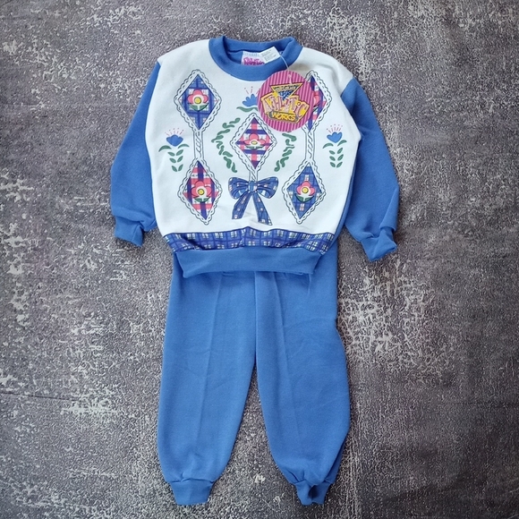 Vintage Other - DEADSTOCK Vintage ATHLETIC WORKS  Matching Top and Pants